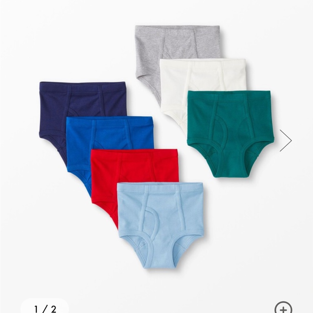 Hanna Anderson Classic Briefs Size Small (Kids 4-5)